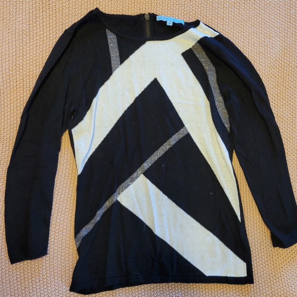 ANTONIO MELANI 3/4 Sleeved Sweater SIZE S